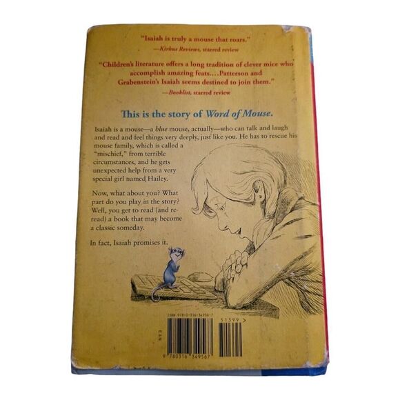 Word of Mouse by James Patterson 2016 Hardcover signed by Joe Sutphin - Picture 3 of 5